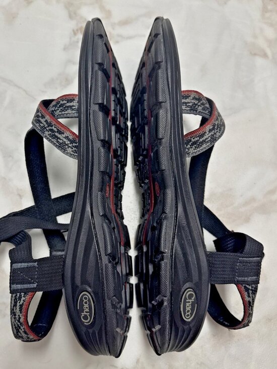 Chaco Zvolv 2 Sandals Mens 13 Distress Gris Classic Hiking Sport Shoes w/Box main image 7